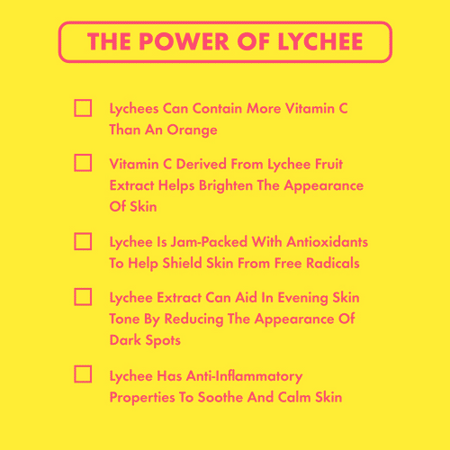 Lychee Clean Vitamin C Face Mask 